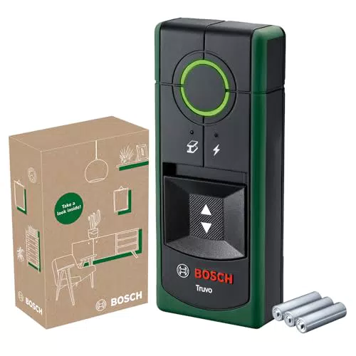 Bosch Ortungsgerät Truvo 2. Generation – Wandscanner für Kabel und Metallobjekte