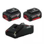 Bosch Professional 18V Akku Starter-Set mit Schnellladegerät GAL 18V-40