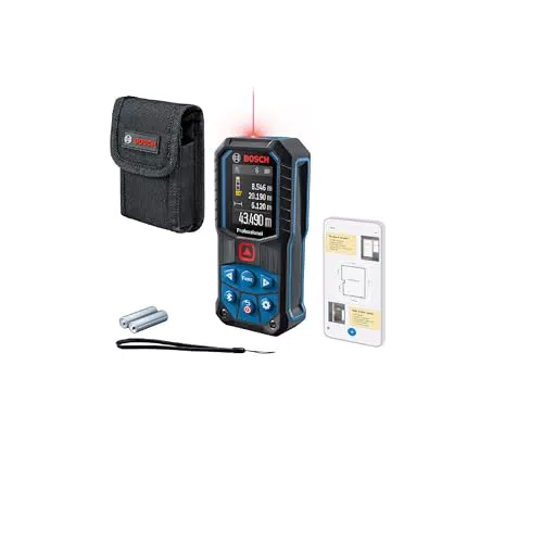 Bosch Professional Laser-Entfernungsmesser GLM 50-27 C - Bluetooth, IP65, Tasche