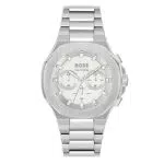 BOSS Taper Chronograph Quarz Uhr für Herren mit Edelstahlarmband