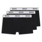 BOSS Boxershorts Open Grey 061 Head + T-Shirt White 100 L