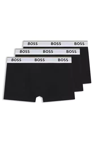 BOSS Boxershorts Open Grey 061 Head + T-Shirt White 100 L