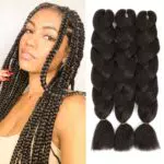 Braids Extensions - Kunsthaar zum Einflechten für Box Braids und Zöpfe