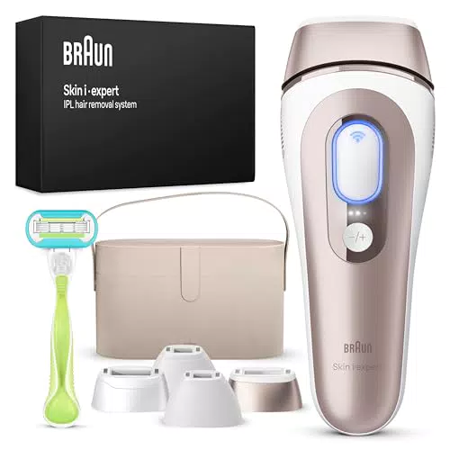 Braun IPL 7 Skin i·expert Haarentfernungsgerät für Damen mit Gratis App