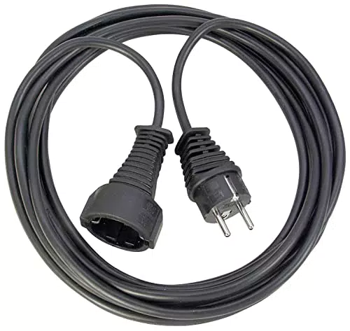Brennenstuhl Verlängerungskabel mit Schutzkontaktstecker und -kupplung (10m)