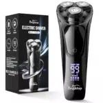 Brightup Elektrischer Rasierer für Herren mit 4D-Schwebekopf, IPX6 wasserdicht