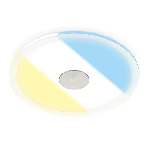 Briloner LED Einbaustrahler für Badezimmer IP44 - Deckenstrahler mit einstellbarer Lichtfarbe