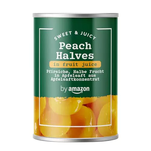 Amazon Pfirsiche in Apfelsaft – Frucht aus Apfelsaftkonzentrat