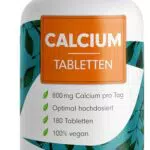 Calcium Tabletten – Hochdosiert mit 800 mg für gesunde Knochen und Zähne