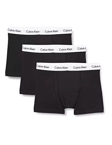Calvin Klein Herren Boxershorts Low Rise TRUNK, Modell U2664G, Mehrfarbig