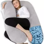 Chilling Home U-Form Schwangerschaftskissen für Seitenschläfer und Stillen