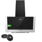 CIARRA CBCB6736C Dunstabzugshaube 60 cm, Kopffrei, 350 m³/h, Umluft, LED-Beleuchtung