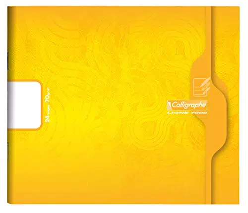 Clairefontaine Heft Calligraphe 17x14,7 cm, 12 Blatt, blanko