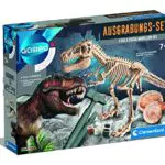 Clementoni Galileo Discovery Ausgrabungs-Set T-Rex mit Hammer und Meißel