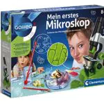 Clementoni Galileo Lab Mikroskop für Kinder ab 8 Jahren – Biologie-Labor für kleine Forscher