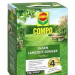 COMPO Rasendünger mit Langzeitwirkung - Effektiver Schutz vor Moos und Unkraut