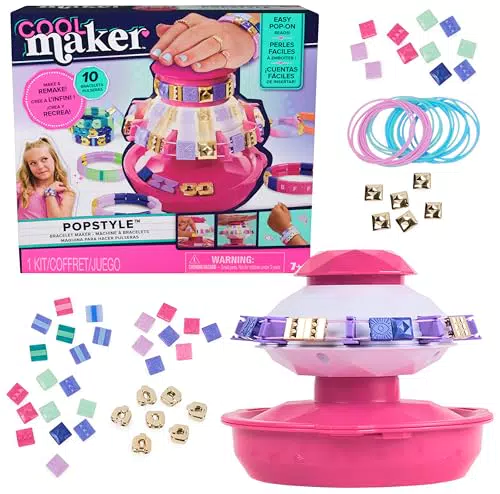 Cool MAKER PopStyle Armband Studio – Kreative Kachelarmbänder für Kinder ab 6 Jahren