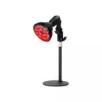 Cozion Rotlichtlampe 18 LEDs Infrarotlampe mit Schwanenhals und 360° Winkel