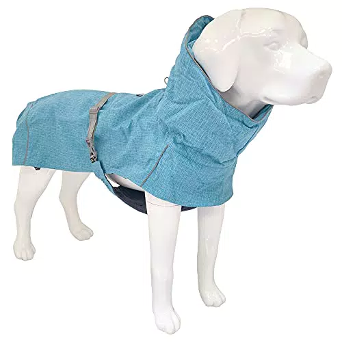 Croci Hiking Hundemantel - Regenmantel, wattierter Wintermantel mit Thermofleece