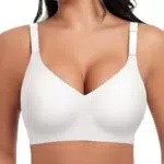 Damen BH ohne Bügel – Nahtloser, bequemer Bralette Soft Bra für täglichen Komfort