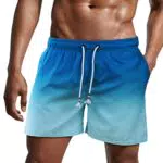 Danfiki Herren Badehose mit Meshfutter - Schnelltrocknende Badeshorts