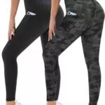 DDOBB High Waist Sportleggings Damen mit Taschen – Blickdicht und Elastisch