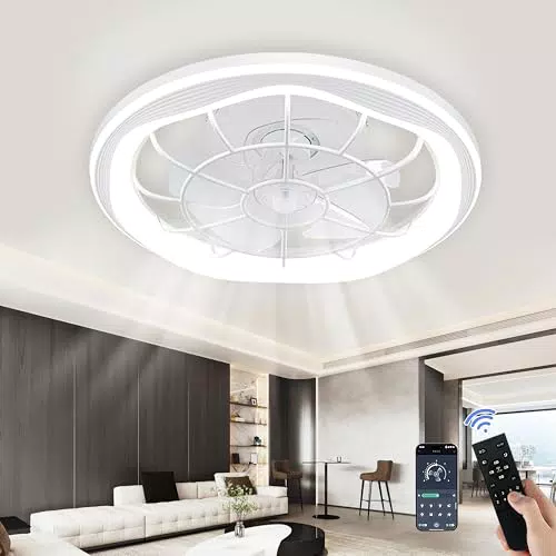 Deckenventilator mit Beleuchtung und Fernbedienung - Reversibel mit Timer
