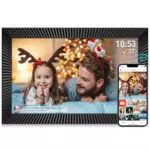 Digitaler Fotorahmen von [Marke], 10,1 Zoll, WiFi, 1280x800 IPS, Frameo APP