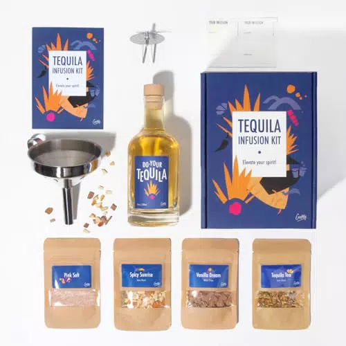 Craftly DIY Tequila Infusionsset | Perfektes Geschenk für Männer und Frauen