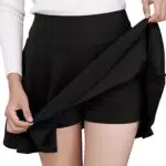 DJT Damen Mini Skater Rock mit Shorts – Bequem und Dehnbar für den Alltag