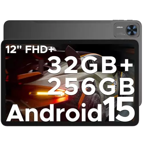 DOOGEE T36 Tablet 12 Zoll Android 15, 20 GB+256 GB/2 TB TF T620 Octa-Core