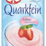 Dr. Oetker Quarkfein Dessertpulver Erdbeer-Geschmack für Quarkspeisen