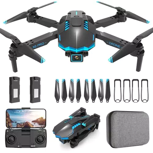 Drohne mit Kamera 1080P - RC Quadcopter für Kinder mit WLAN und Höhenhaltung