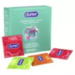 Durex Überrasch Mich Kondome-Mix Mischung mit 4 verschiedenen Kondom-Sorten zum Ausprobieren 30er Pack