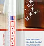 Edding 751 Glanzlackmarker - Rundspitze 1-2 mm - wasserfest und stark deckend
