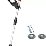 Einhell Akku-Fugenreiniger GC-CC 18 Li Solo – Teleskop-Führungsholm, Bürsten wechselbar