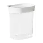 Emsa Optima Trockenvorratsdosen-Set | Rechteckig | Frischedichtung | BPA-frei | Transparentes Design