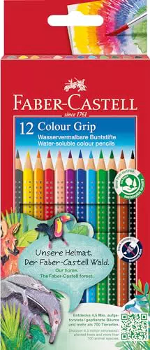 Faber-Castell Buntstifte Set Colour Grip im Kartonetui