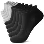 FALARY Sneaker Socken für Herren und Damen – Atmungsaktive Baumwoll Sportsocken