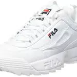 FILA Unisex Kinder Disruptor Teens Sneaker, White