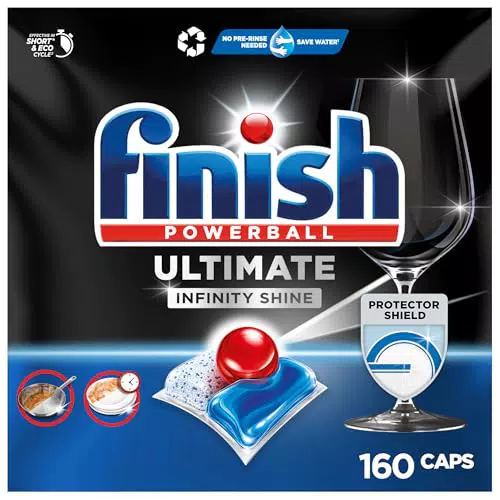 Finish Ultimate Infinity Shine Geschirrspültabs für Tiefenreinigung und Glanz