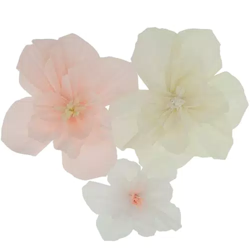 Folat 24328 Tischdekoration Blumen Set für Hochzeiten und Feiern