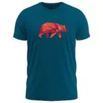 FORSBERG Espenson T-Shirt mit Bären Brustlogo für Herren