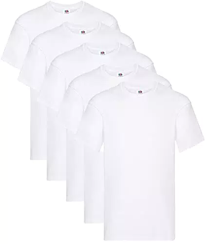 Fruit of the Loom Herren Original T-Shirt - Komfortables Basisteil für jeden Tag