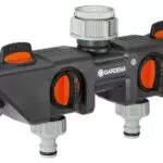 Gardena 4-Wege-Verteiler für bis zu 4 Geräte am Wasserhahn, Modell 8194-20