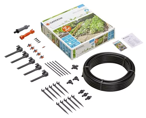 Gardena Start Set Pflanzflächen: Flexibles Micro-Drip-Bewässerungssystem