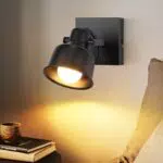 GBLY Wandleuchte Vintage Schwenkbar 350° Retro Küchenlampe E14 Fassung