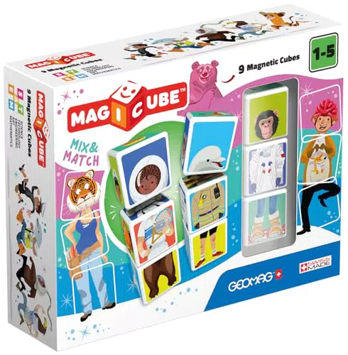 Geomag MAGICUBE Mix & Match - Kreatives Spielzeug für Kinder