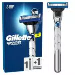 Gillette Mach3 Turbo Rasierklingen für Männer, 8 Original Gillette Ersatzklingen