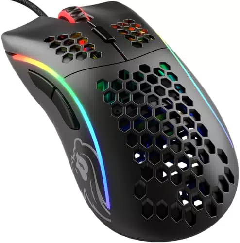 Glorious Gaming Model D Wired Gaming Mouse superleichtes Wabendesign mit 68 g
